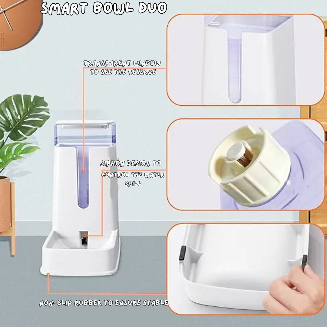 Smart Bowl Duo - Automatic Cat Feeder
